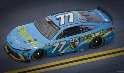 Kasen White #77 Merrimack Alternate FRC Toyota Camry XSE