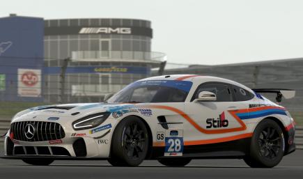 White Stilo Moradness AMG GT4 (Nürburgring Special)