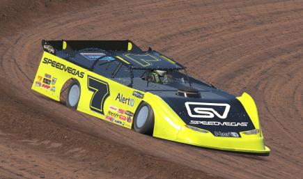 Noah Gragson Speed Vegas dirt late model