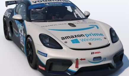Amazon Prime Porsche 718 Cayman GT4 Clubsport MR