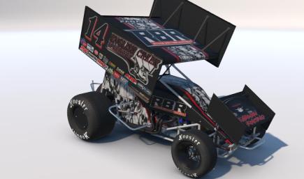 The Deadmans Hand Dirt Sprint Car