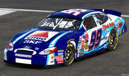 Jeff Burton 2003 Peel Out, Reel In & Win (Sim #)