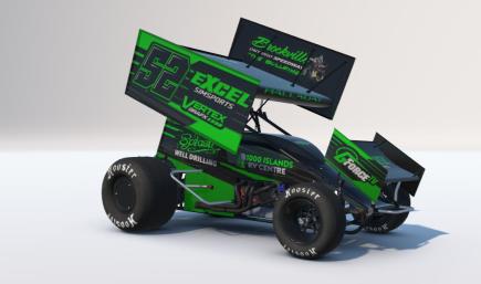 James Halladay Dirt Sprint Car