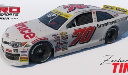2026 Sam Corry #70 Bruce Hardwood / Armstrong Flooring / Nitro Motorsports concept