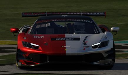 ZeroFoxtrot Ferrari 296GT3 by Knightfall Graphics