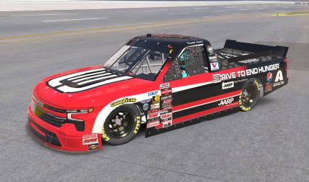  JEFF GORDON DRIVE TO END HUNGER SILVERADO THROWBACK