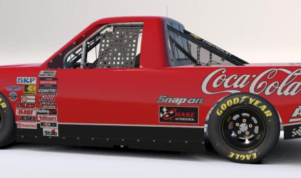 EARNHARDT THROWBACK SILVERADO SIM STAMPED