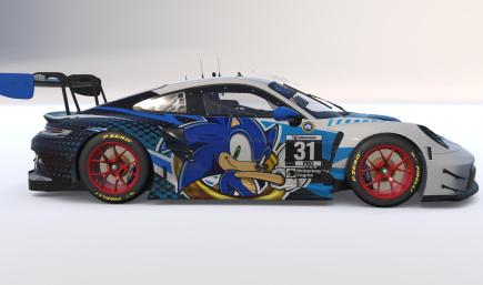 Sonic The Hedgehog V2 - Porsche GT3
