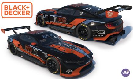 Ford Mustang GT3 - Black + Decker