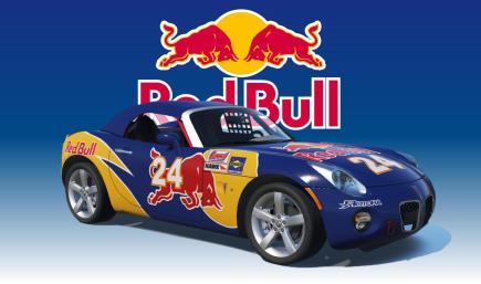 Pontiac Solstice Red Bull