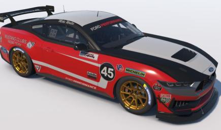 Classic Bud Moore Engineering Ford Mustang GT4