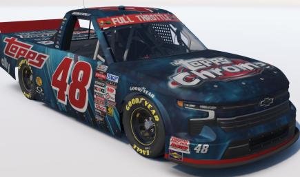 B.Mcnutt Topps Chrome 48 Chevrolet Silverado FTO