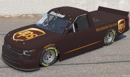 UPS Big Brown Truck Blank Number