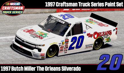 1997 Butch Miller The Orleans Chevy Silverado (Sim Stamped)