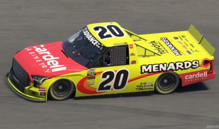 William Hovrud #20 Menards FRC Toyota Tundra TRD Pro