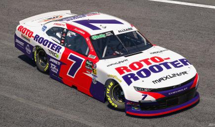 2026 Justin Allgaier Roto-Rooter Chevrolet