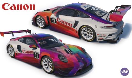 Porsche 992r GT3 - Canon