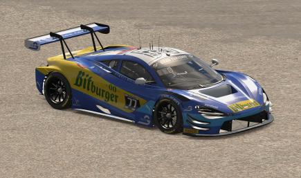 Dörr Motorsport McLaren 720s EVO GT3 livery for 24h Nürburgring 2026