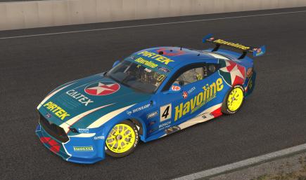 (Retro) Pirtek, Caltex Havoline (Stone Brothers Racing) - 2003 - Driven by:- Marcos Ambrose/ Russell Ingall Car #4