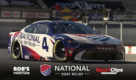 Denny Hamlin National Debt concept scheme