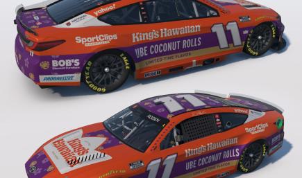 2026 Denny Hamlin Kings Hawiian Talladega Toyota Camry No Num