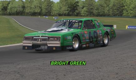 1969 Dodge Charger High-Impact Bright Green