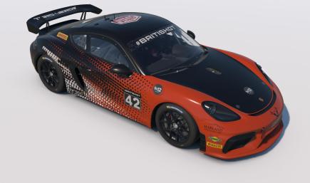 Toro Verde Car#42 British GT - Luke Shaw and Jack Mitchell - Ginetta G56