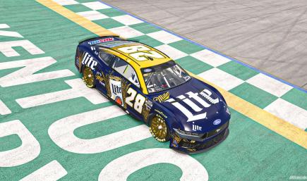 Miller Lite NO# Next Gen Ford Mustang