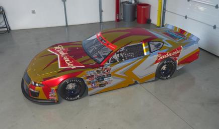 Budweiser Metallic Gold Mustang (No Number)