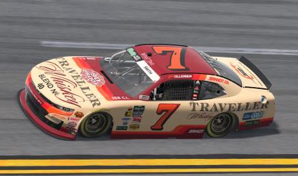 2026 Justin Allgaier Traveller Whiskey OReilly #7