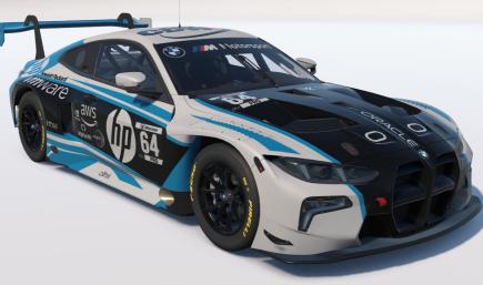 Hewlett Packard/Oracle BMW M4 GT3 EVO