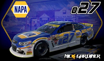 Nick Gardiner 2026 NAPA ARCA Chevy (FICTIONAL)