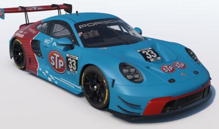 Petty Blue STP Porsche 911 GT3 R (992)