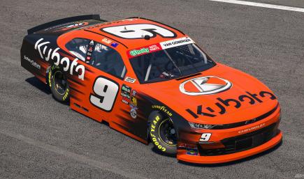 2026 Shane Van Gisbergen Kubota Tractors Chevrolet (No #s)