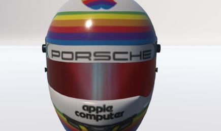 Porsche Apple Helmet