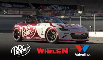 Mazda MX5 2016 DR PEPPER metallic scheme!