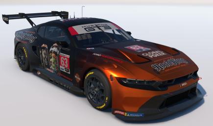 Harley-Davidson Road Kings NA Ford Mustang GT3