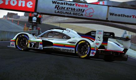 Porsche Penske Motorsports #7 Porsche 963 GTP 2026 Laguna Seca IMSA Livery
