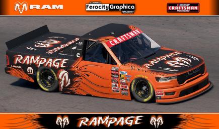 Rampage NASCAR Truck Series RAM (No Numbers)