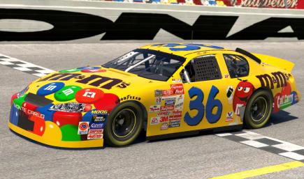 #36 1999 Ernie Irvan M&Ms - Superspeedway