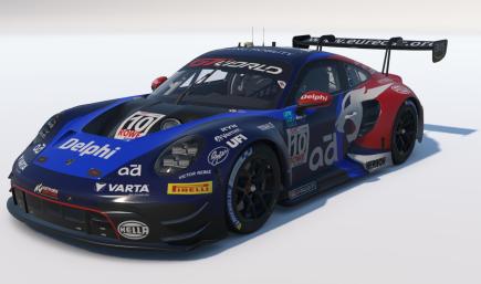Boutsen VDS Car #10 2026 GTWC Sprint - Robin Knutsson and Gilles Magnus