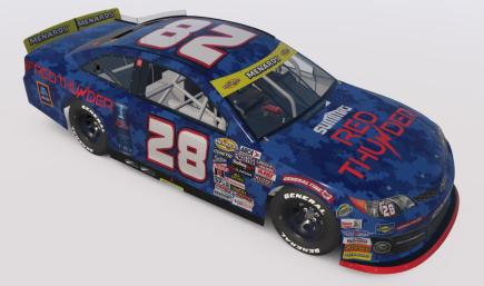 Red Thunder ARCA Camry - Sim Stamped
