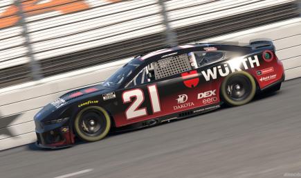 Josh Berry Wurth Mustang