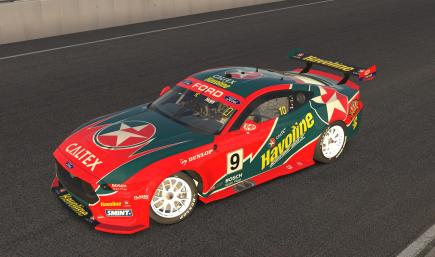 (Retro) Caltex Havoline Racing (Stone Brothers Racing) - 2003 - Driven by:- Russell Ingal Car #9