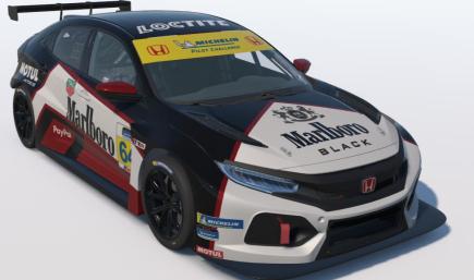Marlboro Black Honda Civic Type R TCR