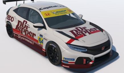 Dr. Pepper Honda Civic Type R TCR