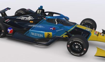 bilstein Indycar Dallara IR18