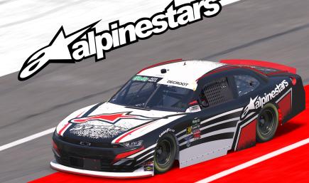 Alpinestars Techstar Nomur - Black White Red