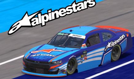Alpinestars Techstar Nomur - Blue Blue Orange