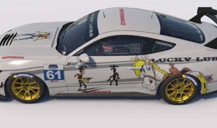 Mustang GT4 Lucky Luke